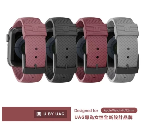 【U】Apple Watch 舒適矽膠錶帶