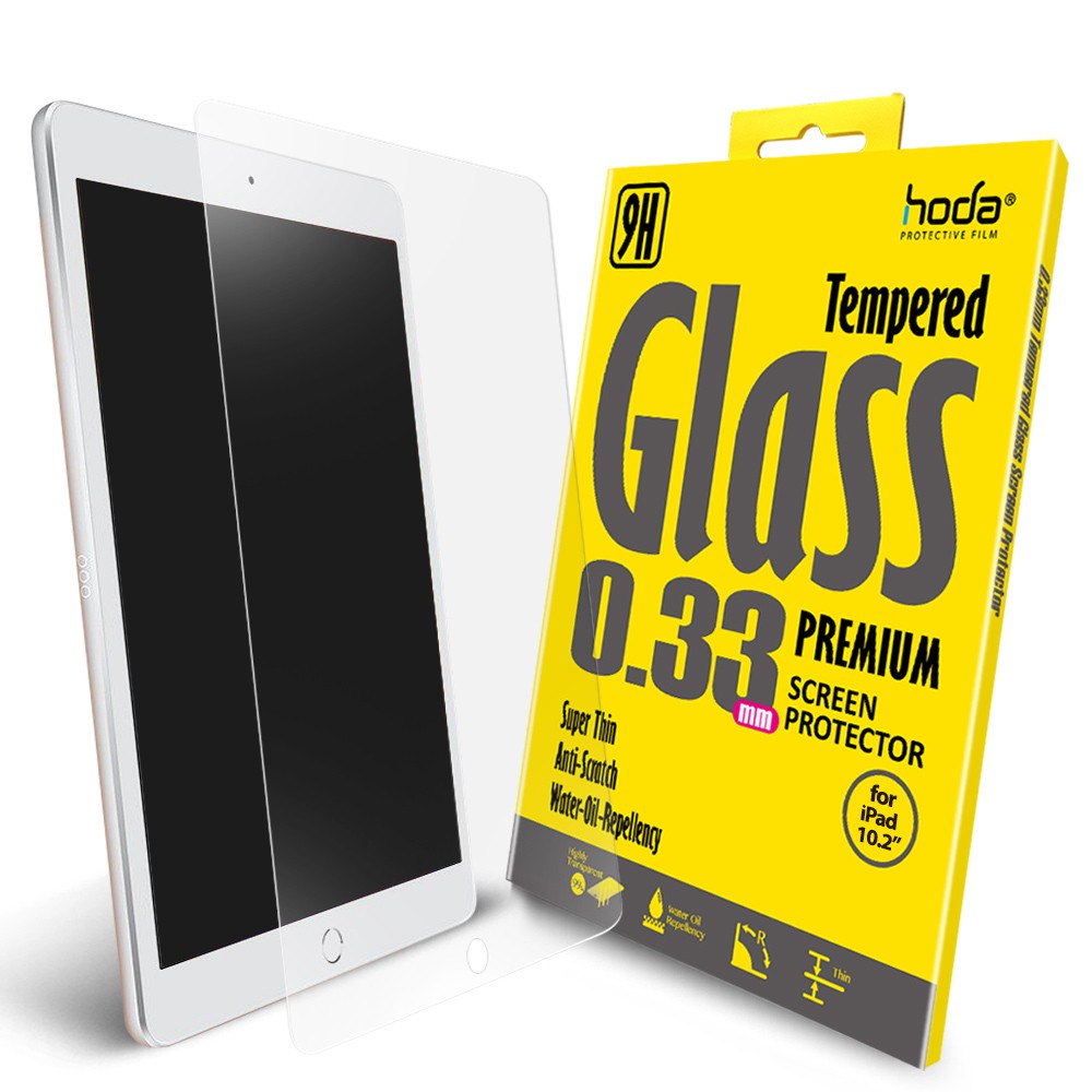 【HODA】iPad 全透明玻璃保護貼