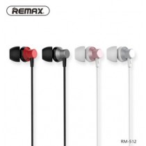【Remax】RM-512	金屬音樂通話耳機