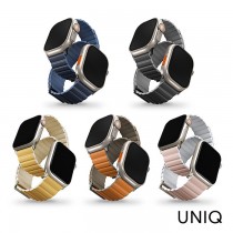 【UNIQ】Revix PE 雙色矽膠真皮錶帶