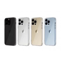 【OVERDIGI】V2 iPhone13 蜂巢晶格雙料軍規防摔透明手機殼