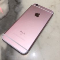 Iphone 6s 128g 玫瑰金 9.9成新 (額外送玻璃貼.空壓殼.線保固1個月)
